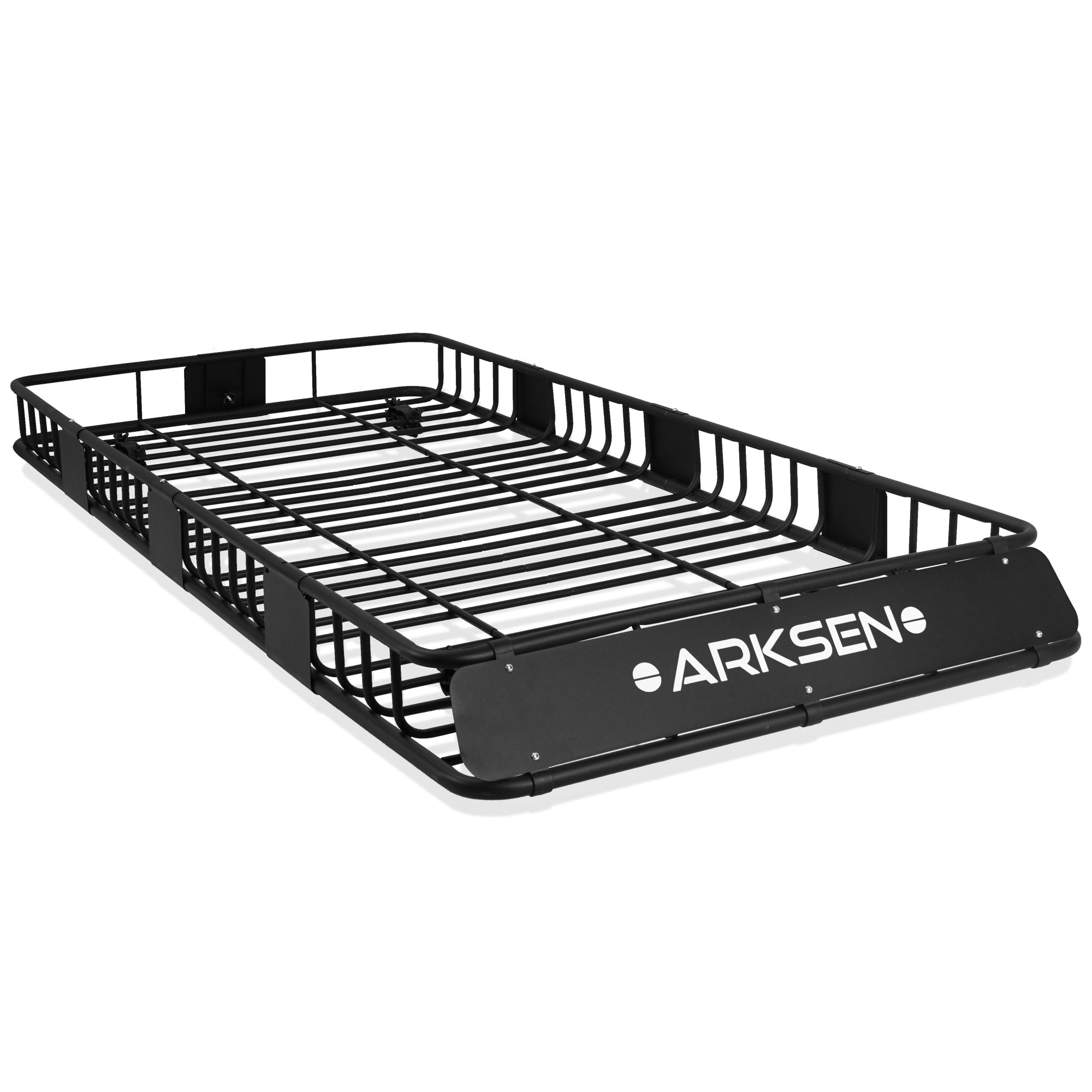 ARKSEN 84″x 39″x 6″ Universal Roof Rack Cargo Extension Car Top Luggage Holder Carrier Basket SUV Camping. Black