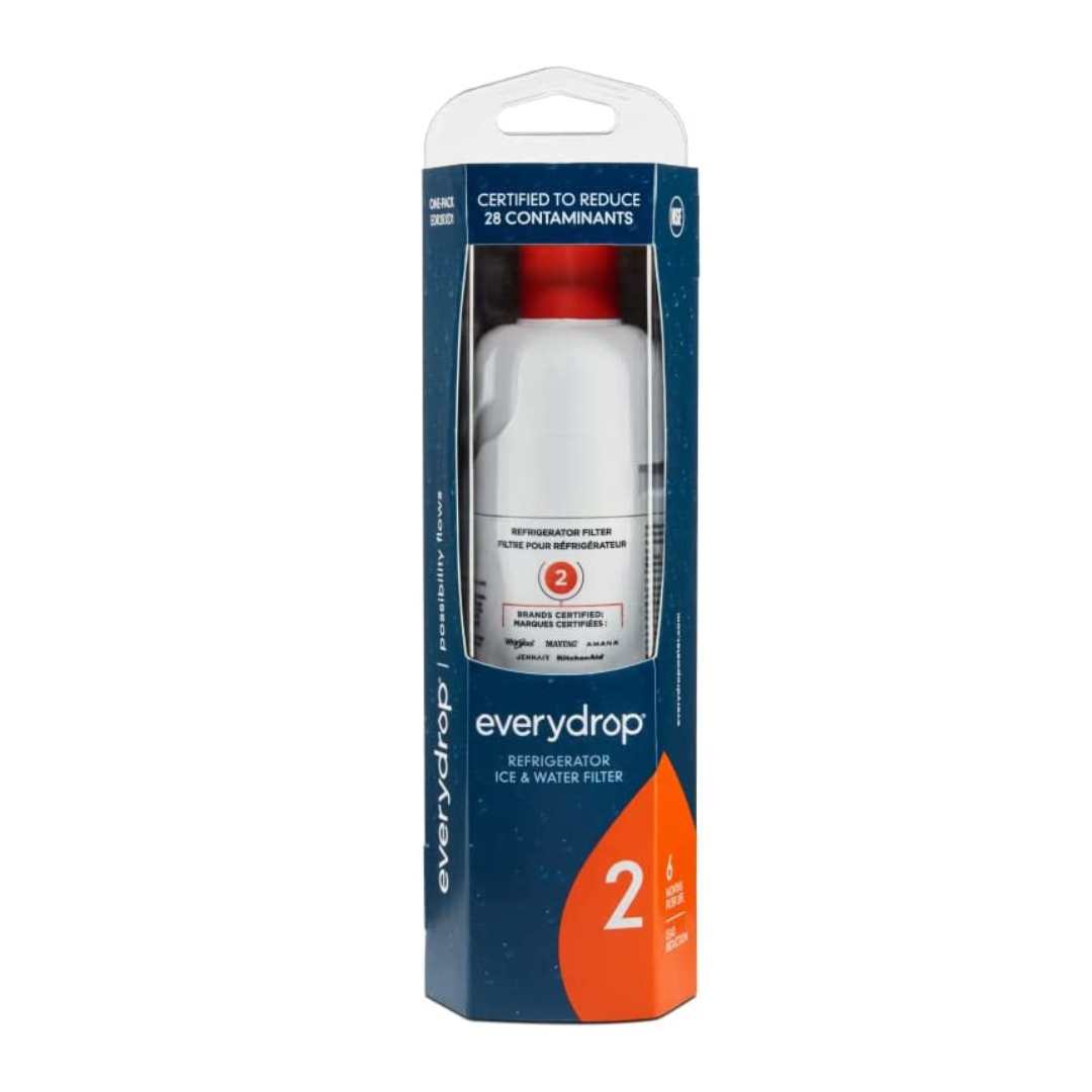 Everydrop by Whirlpool Ice and Water Refrigerator Filter 2. EDR2RXD1. Single-Pack
