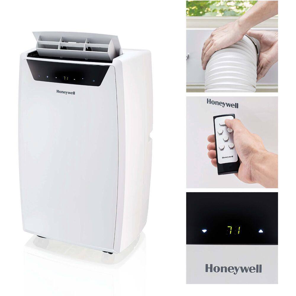 Honeywell MN4CFSWW9 14.000 BTU (9.000 BTU DOE) Portable Air Conditioner with Dehumidifier in White