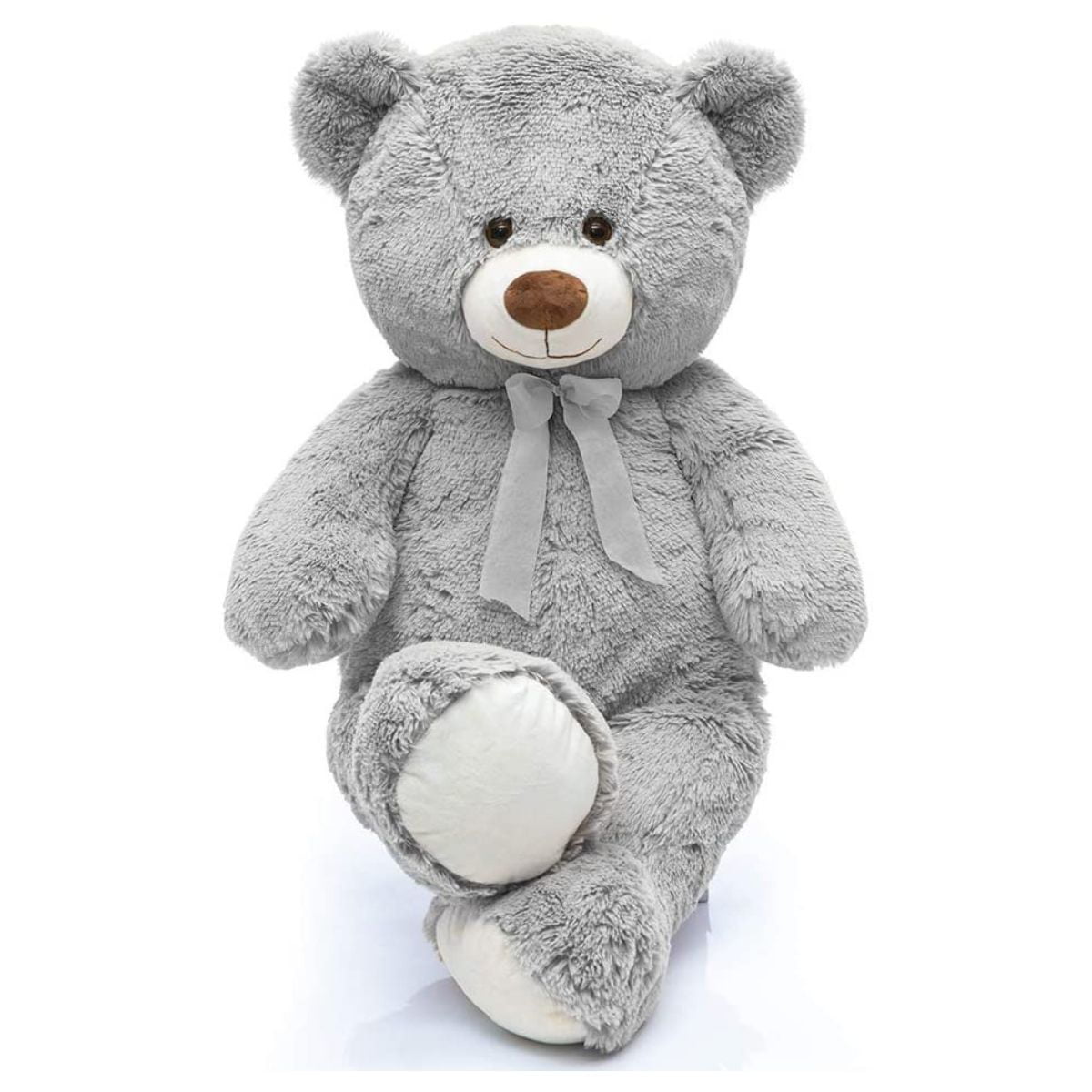 MorisMos Giant Teddy Bear 35.4” Soft Stuffed Animal Big Bear Plush Toy. Gray
