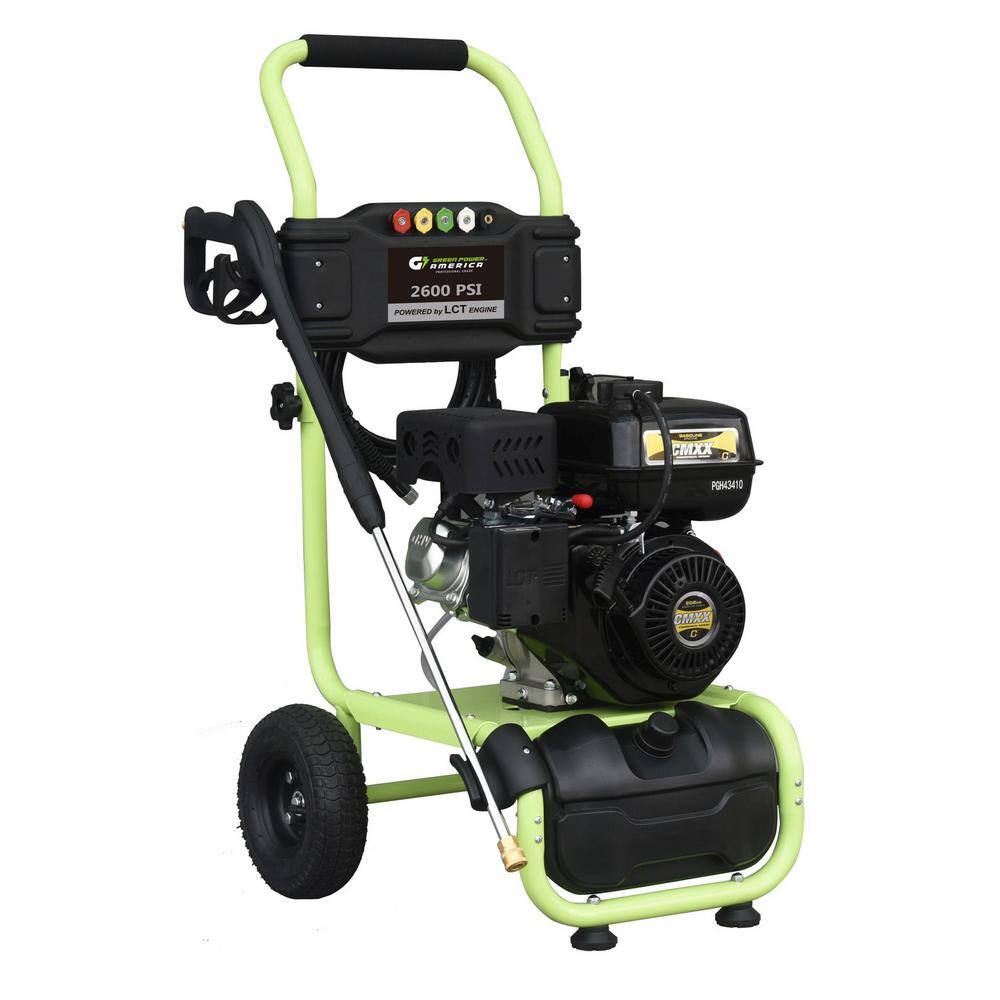 Green-Power  2600 psi 2.0 GPM Cam Pump Gas Pressure Washer