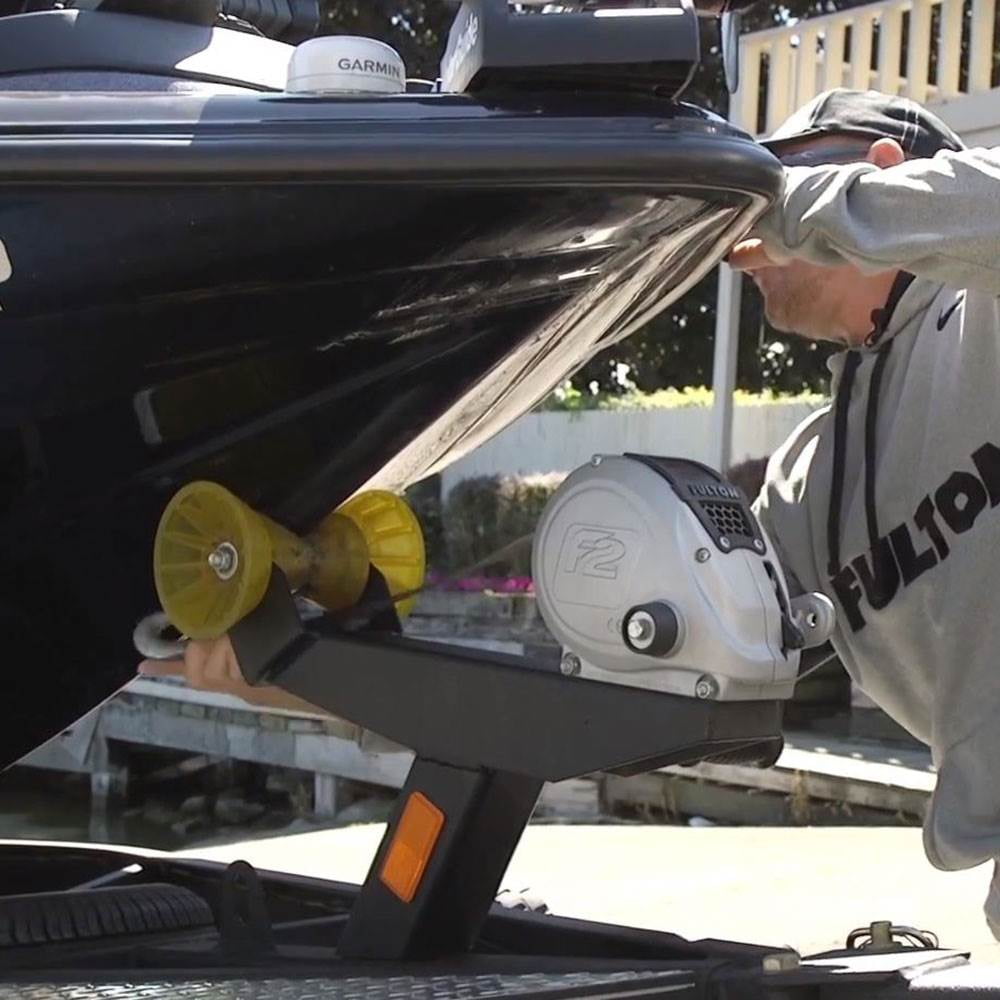 Fulton F2 Trailer Winch 3.200 lbs. - 2-Speed With Strap