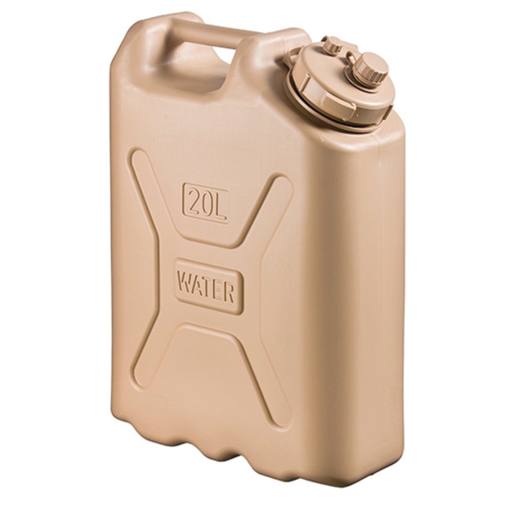 Scepter 05935 Military Water Container - 5 Gallon (20 Litre). AM Sand