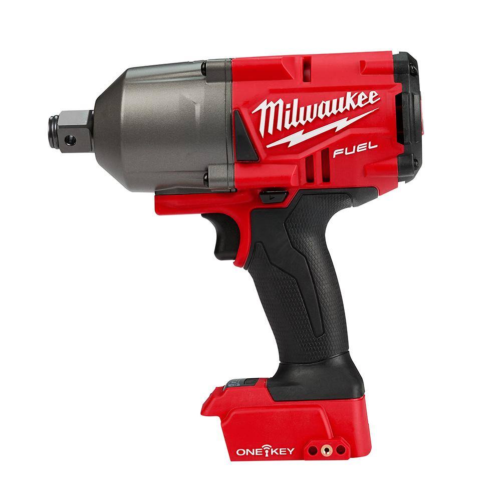 Milwaukee 2864-20 M18 FUEL ONE-KEY 18V Lithium-Ion Brushless Cordless 3/4 in. Impact Wrench with Friction Ring (Tool-Only)
