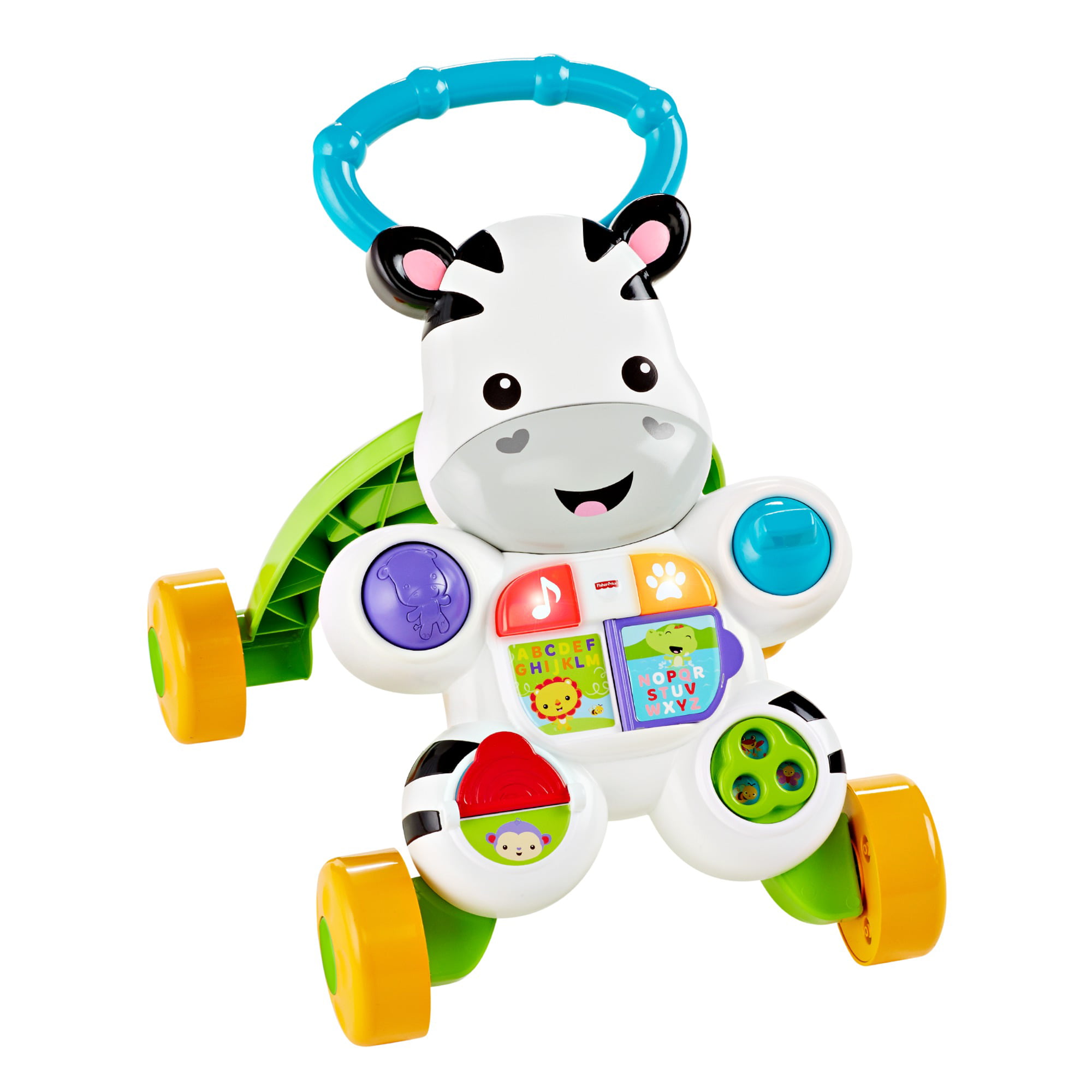 Fisher-Price Baby Walker with Lights Music and Activities. Learn with Me Zebra Walker