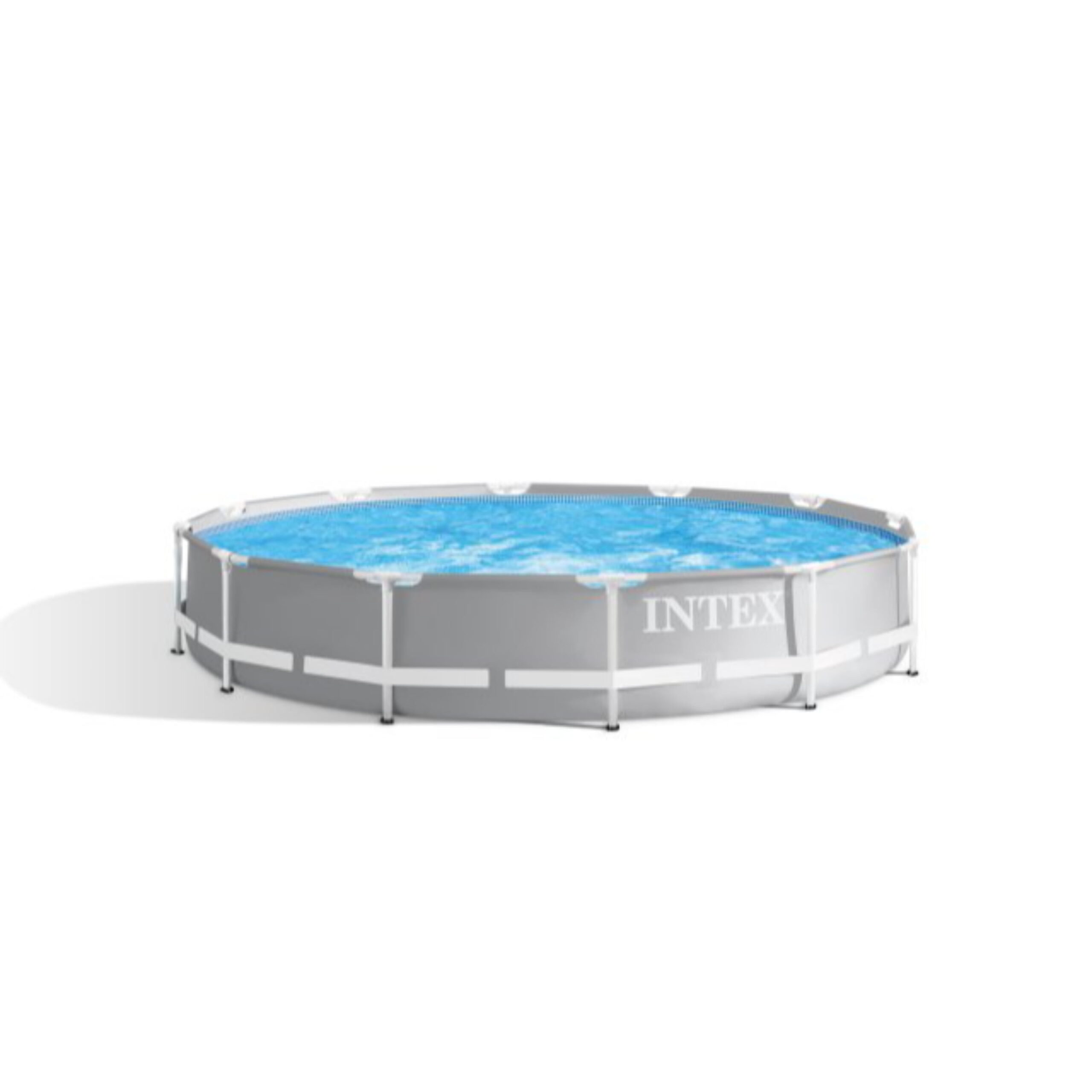 Intex 12′ x 30″ Prism Frame Premium Round Swimming Pool Set