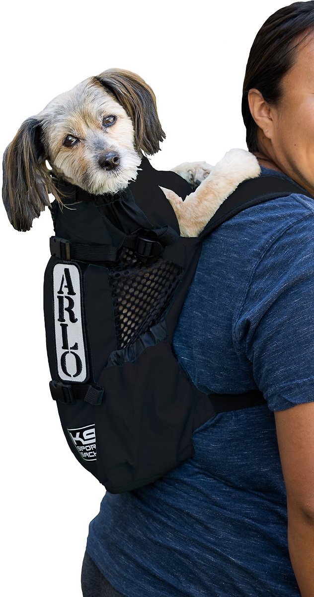 K9 Sport Sack Air 2 Forward Facing Dog Carrier Backpack. Jet Black