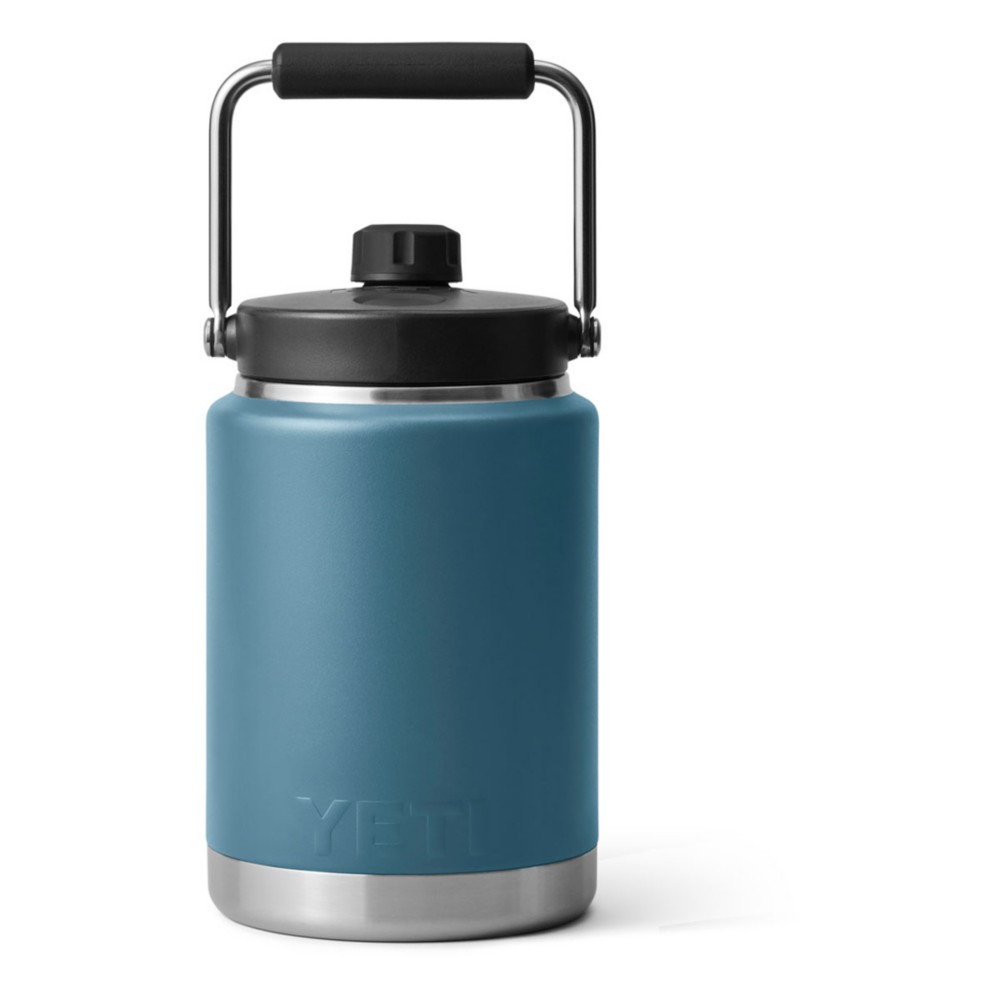 YETI Rambler Half Gallon Jug. Vacuum Insulated. Stainless Steel with MagCap. Nordic Blue