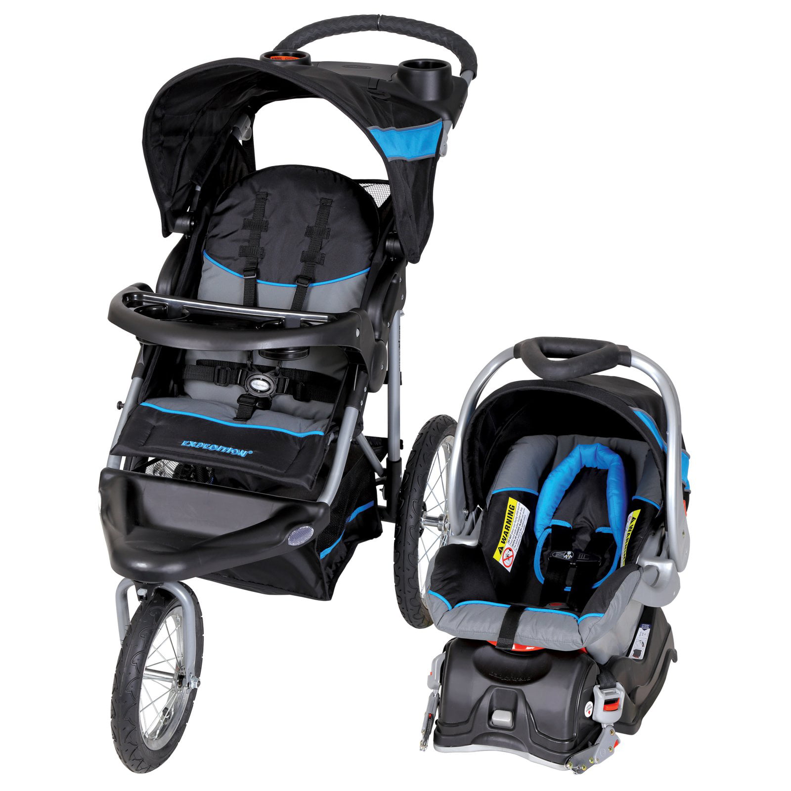 Baby Trend Expedition Travel System Stroller. Millennium Blue