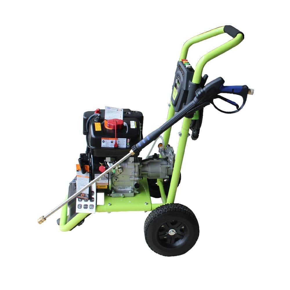 Green-Power GNW3324A 3300 PSI 208 cc Gas Pressure Washer. LCT Professional Engine. CARB Approved