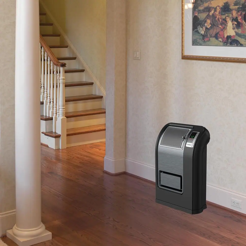 Lasko CC24849 Cyclonic 1500-Watt Ceramic Electric Ceramic Portable Heater with Digital Display