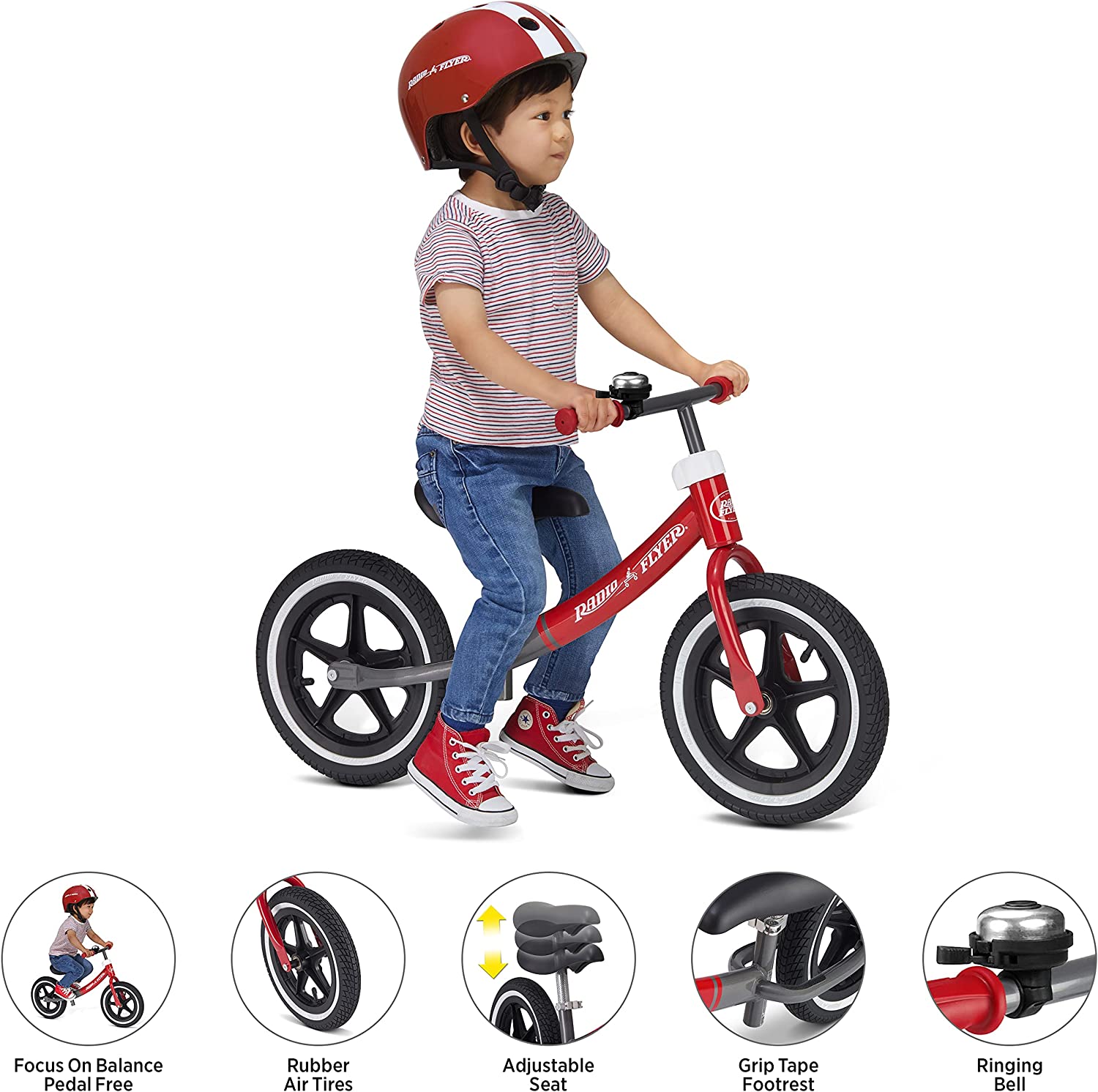 Radio Flyer Air Ride Balance Bike. Toddler Bike. Ages 1.5-5. Toddler Bike