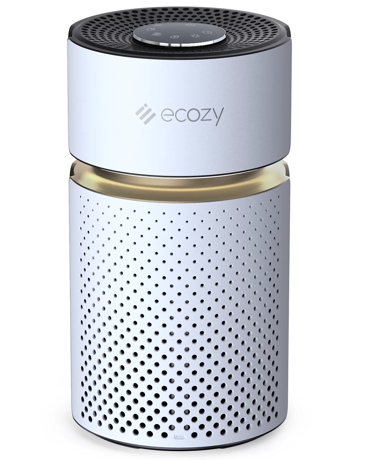 ecozy Air Purifiers for Home Large Room in Bedroom. H13 True HEPA. Portable 21dB Quiet Air Cleaner. White