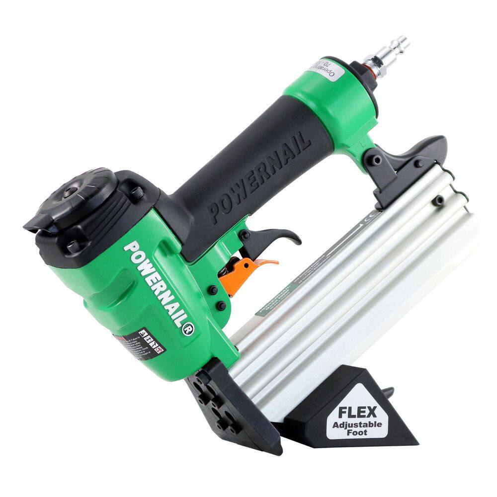 POWERNAIL 2000F Pneumatic 20-Gauge Hardwood Flooring Trigger Pull Cleat Nailer Kit