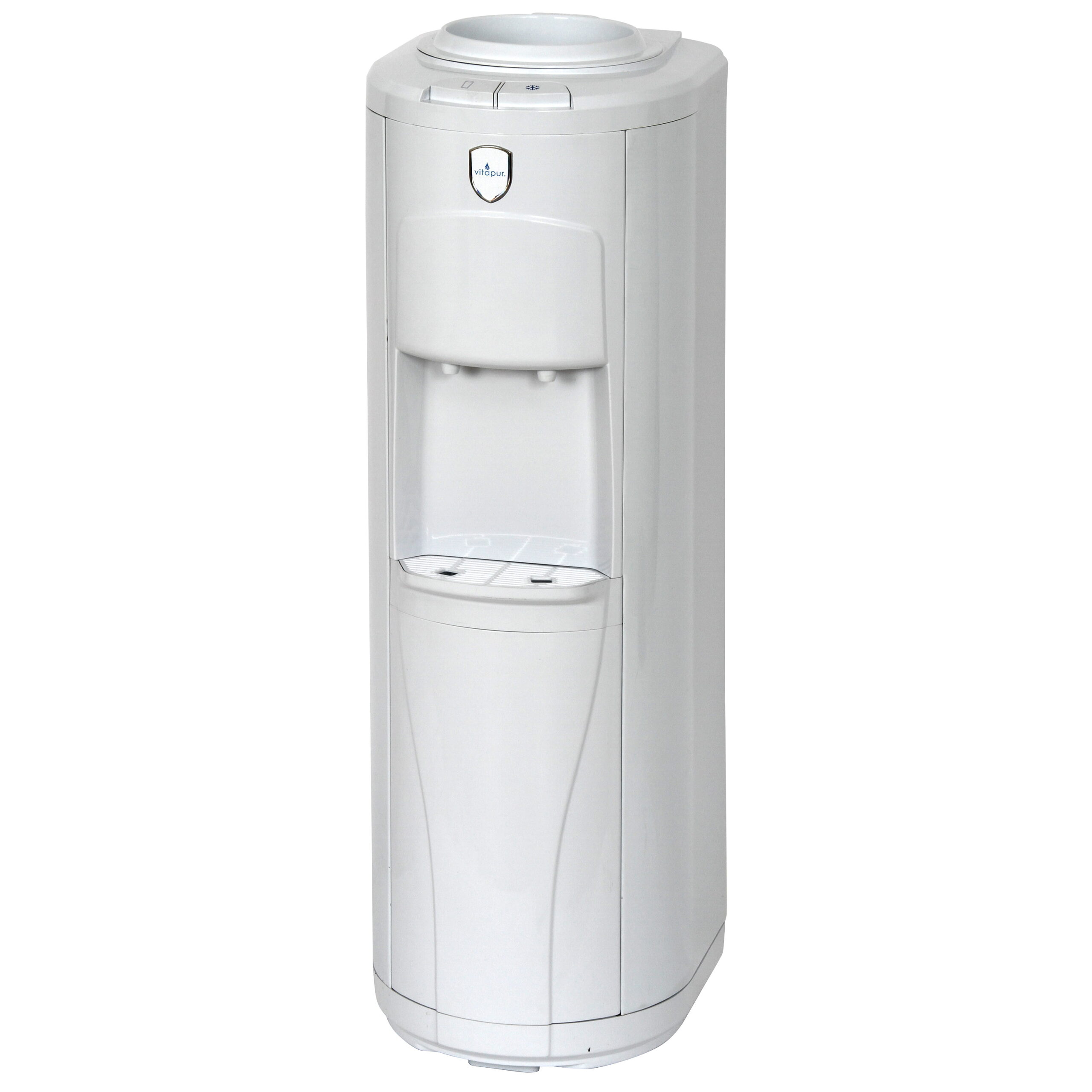 Vitapur Top Load Floor Standing Water Dispenser (Room and Cold). White