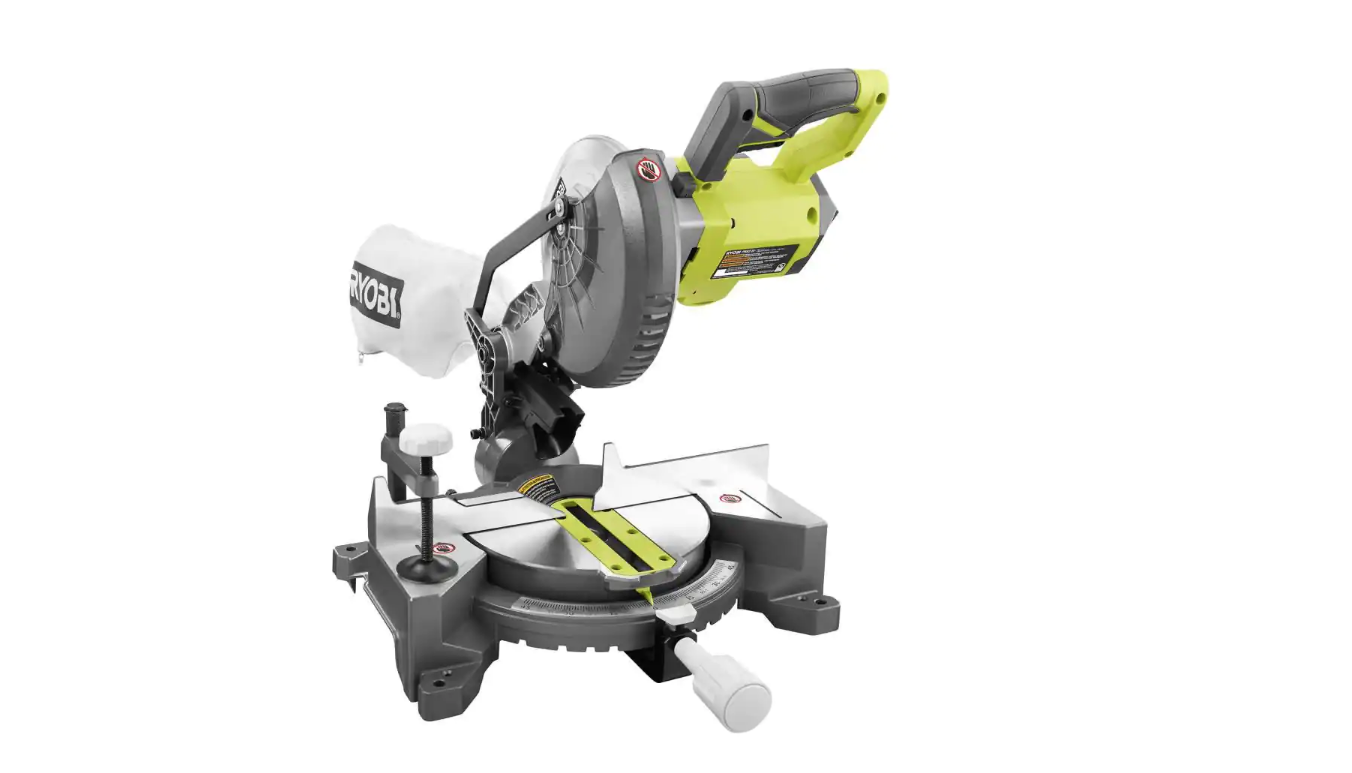 RYOBI P553 ONE+ 18V Cordless 7-1/4 in. Compound Miter Saw (Tool Only)