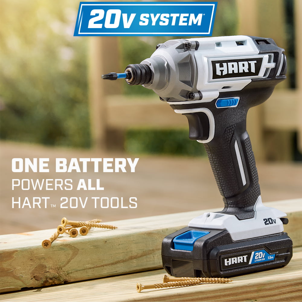 HART 20-Volt Cordless Impact Driver (Battery not Included)