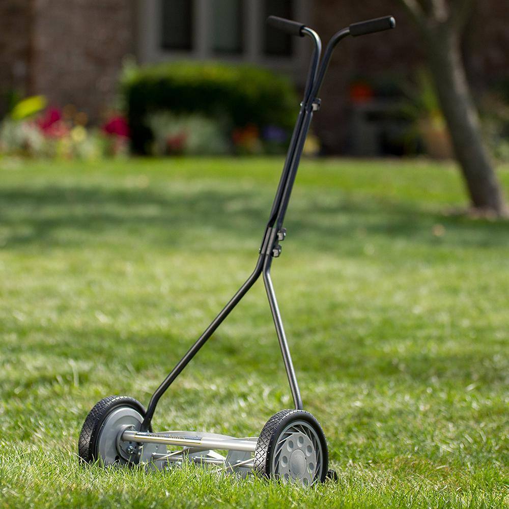 Great States Corporation 415-16-21 16 in. 5-Blade Manual Walk Behind Reel Lawn Mower