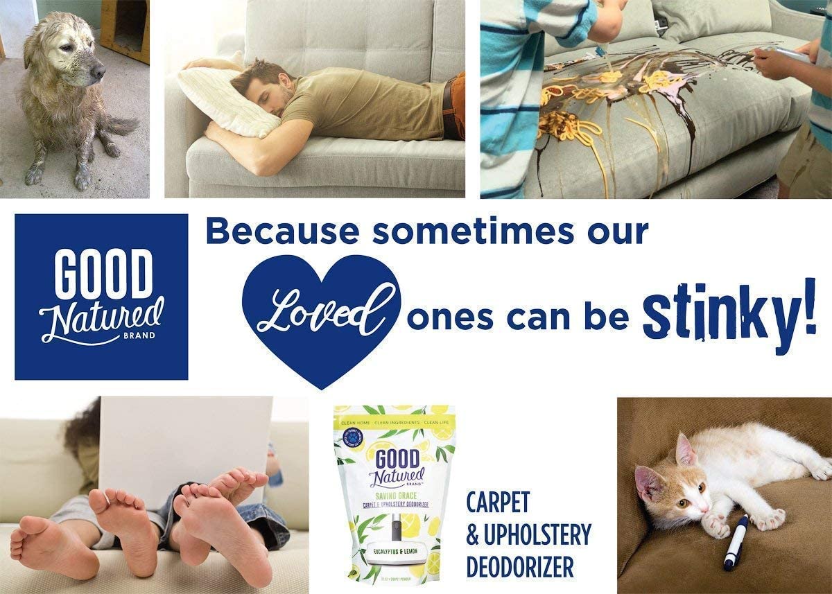 Good Natured Brand Saving Grace Carpet & Upholstery Deodorizer. 32oz