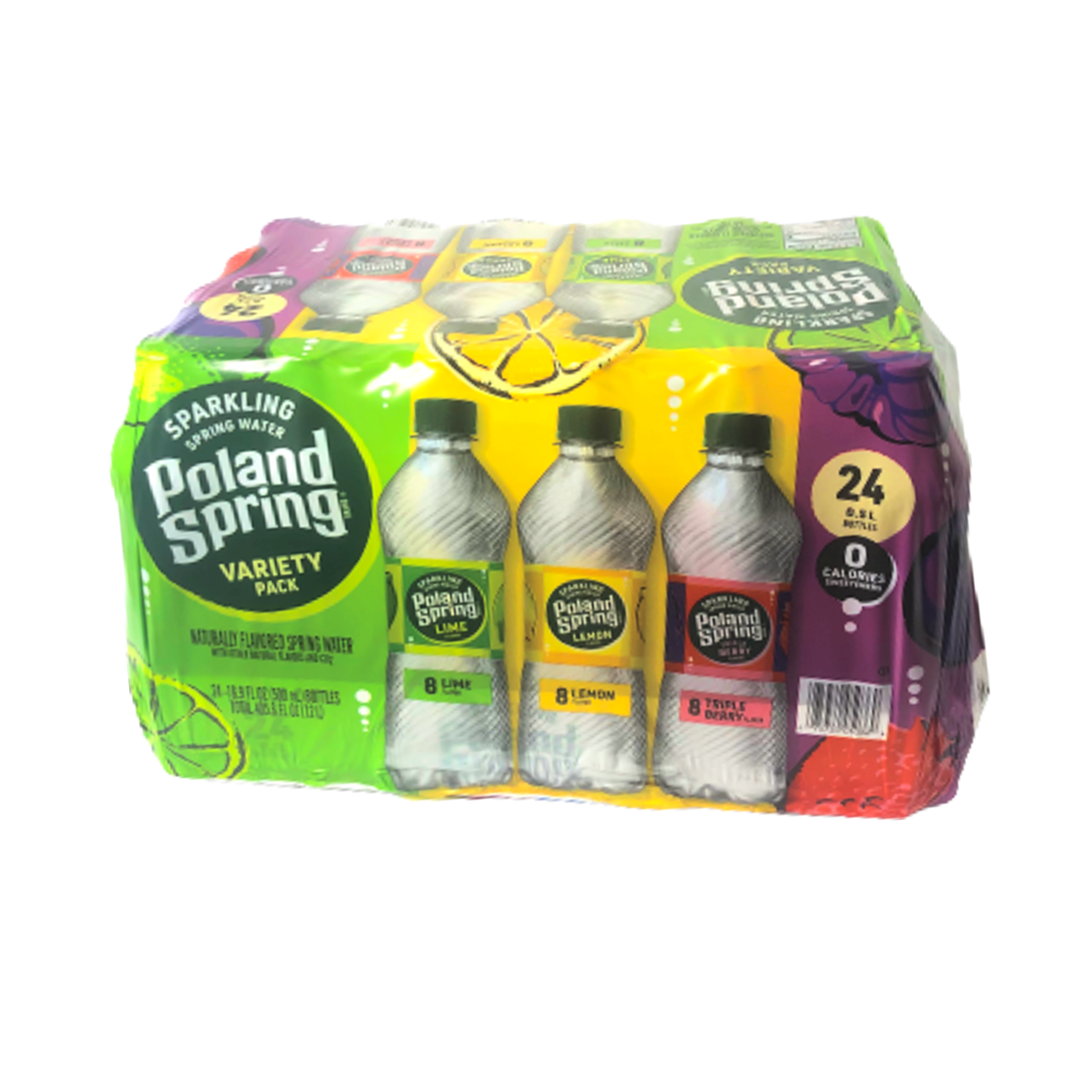 Poland Spring - Sparkling Spring Water - Variety Pack (16.9 fl. oz.. 24 pk.)