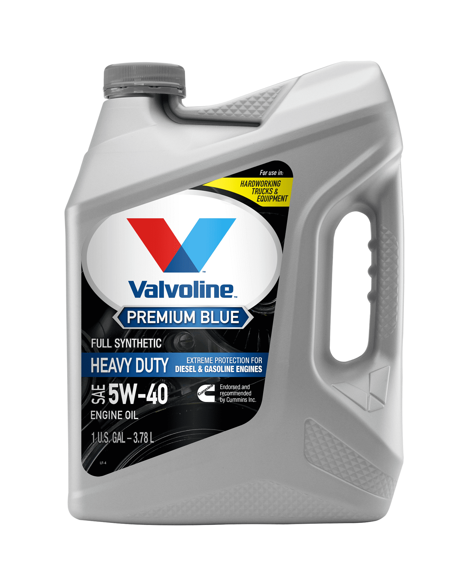 Valvoline Premium Blue Extreme 5W-40 Full Synthetic Diesel Engine Oil 1 GA