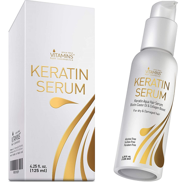 Vitamins Keratin Protein Hair Serum - Biotin Collagen Treatment Damaged Hair