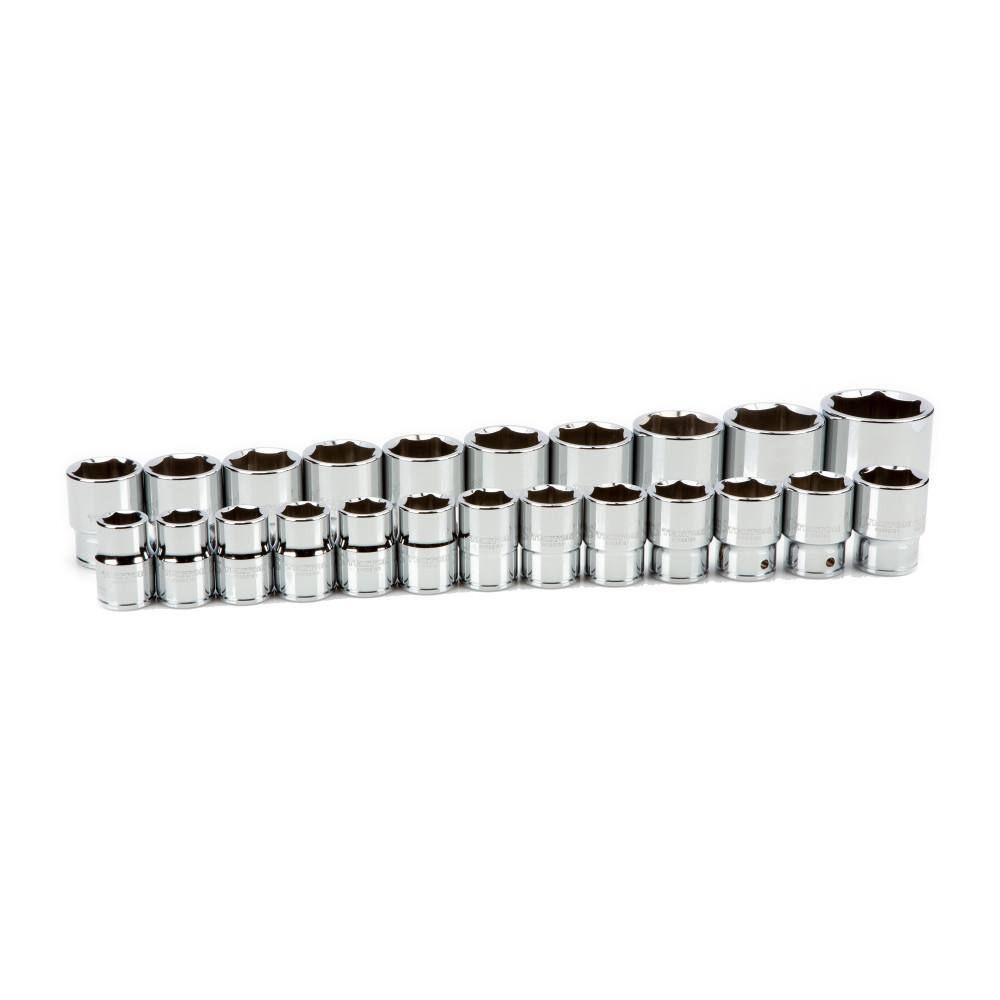TEKTON SHD93014 3/4 in. Drive 6-Point Socket Set. 19 mm - 50 mm (23-Piece)