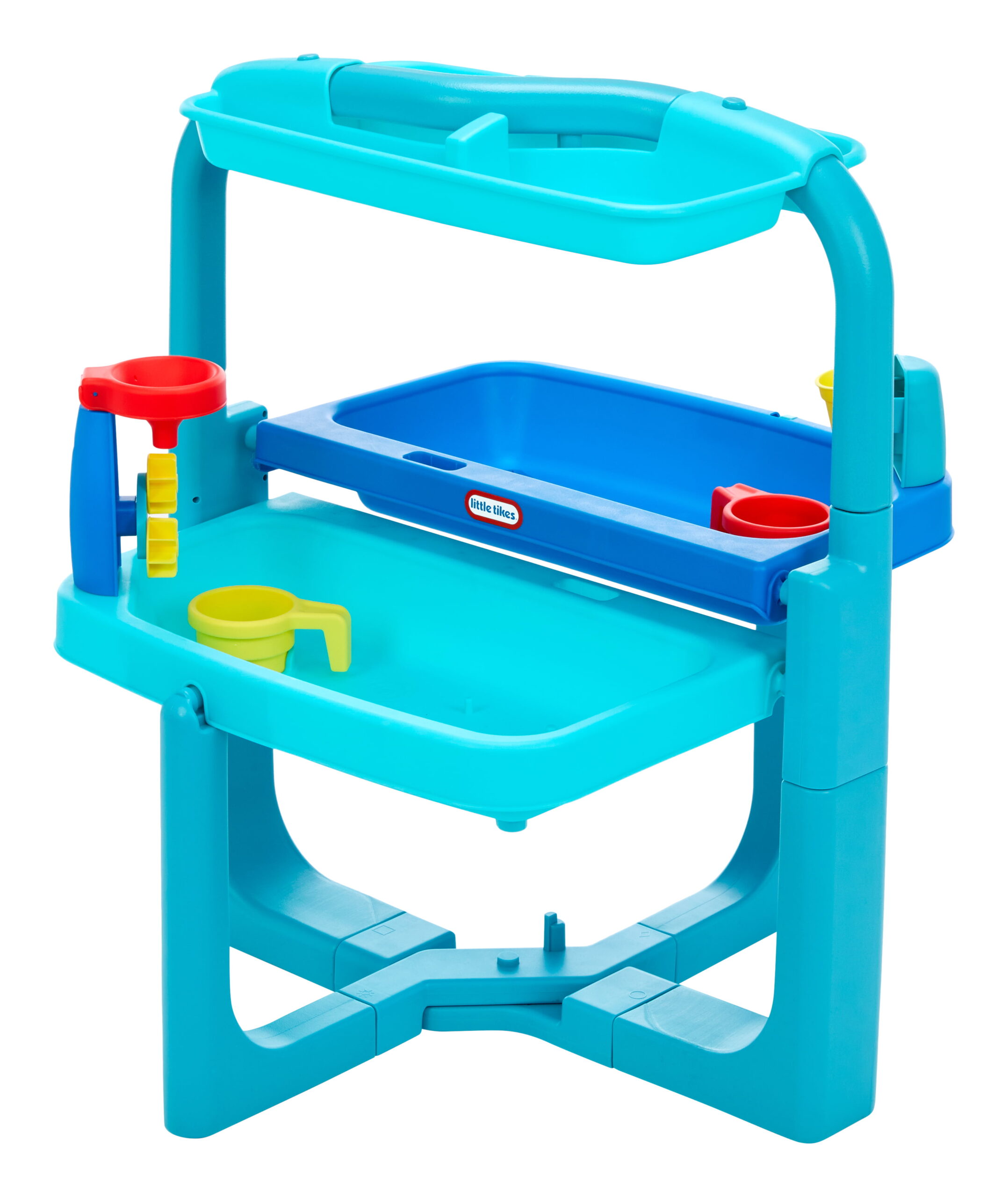 Little Tikes Easy Store Outdoor Folding Water Play Table with Accessories for Kids. Children. Boys & Girls 3+ Years. Mutlicolor