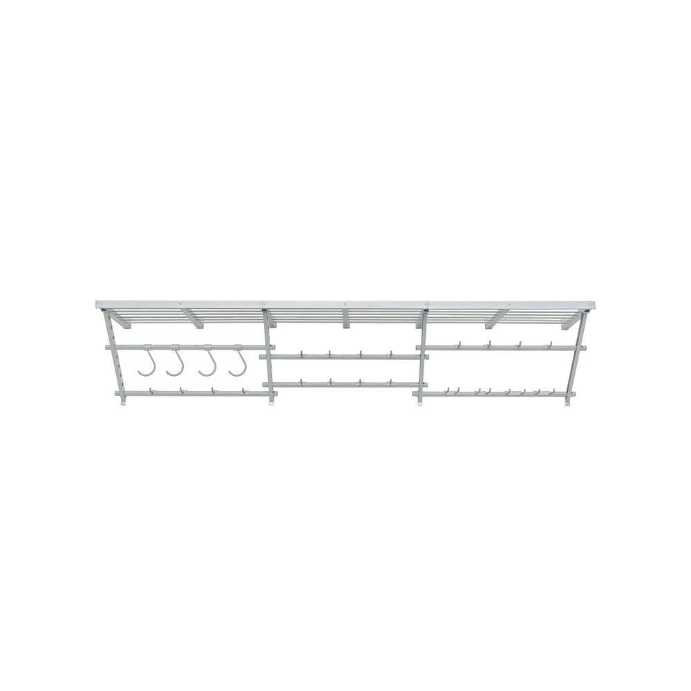 Garage Essentials 220863 96 in. W Ultimate Shelf and Track Storage System