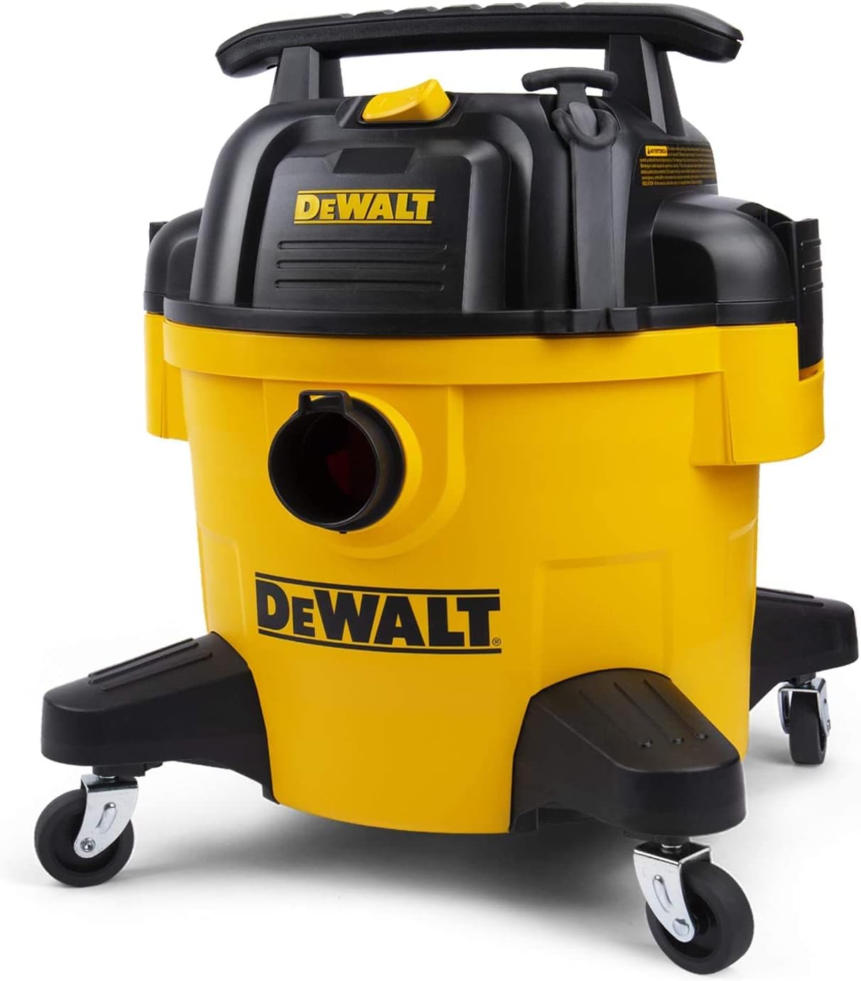 DEWALT DXV06P 6 gallon Poly Wet/Dry Vac. Yellow