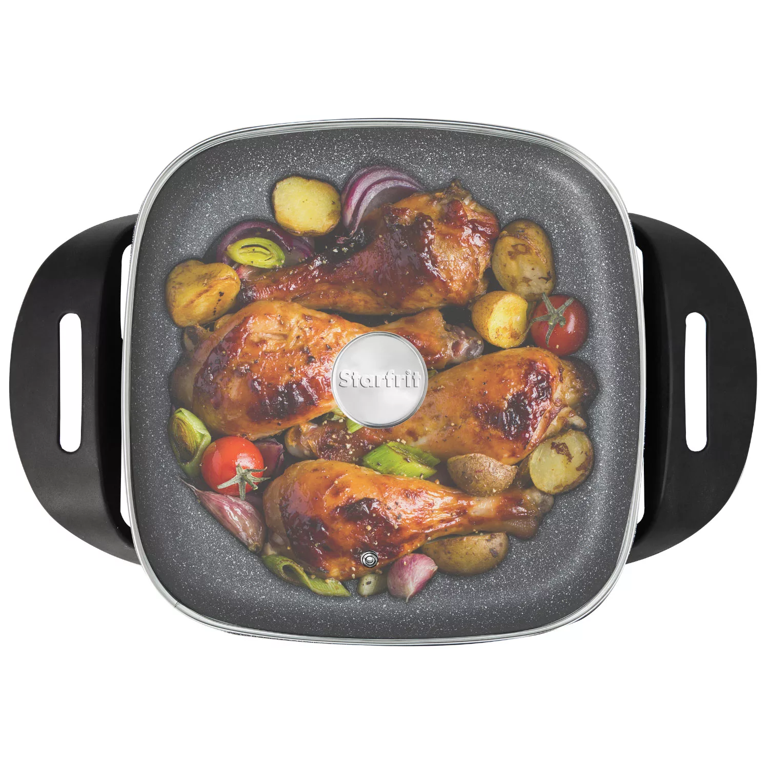 The Rock by Starfrit 12″ x 12″ Electric Skillet