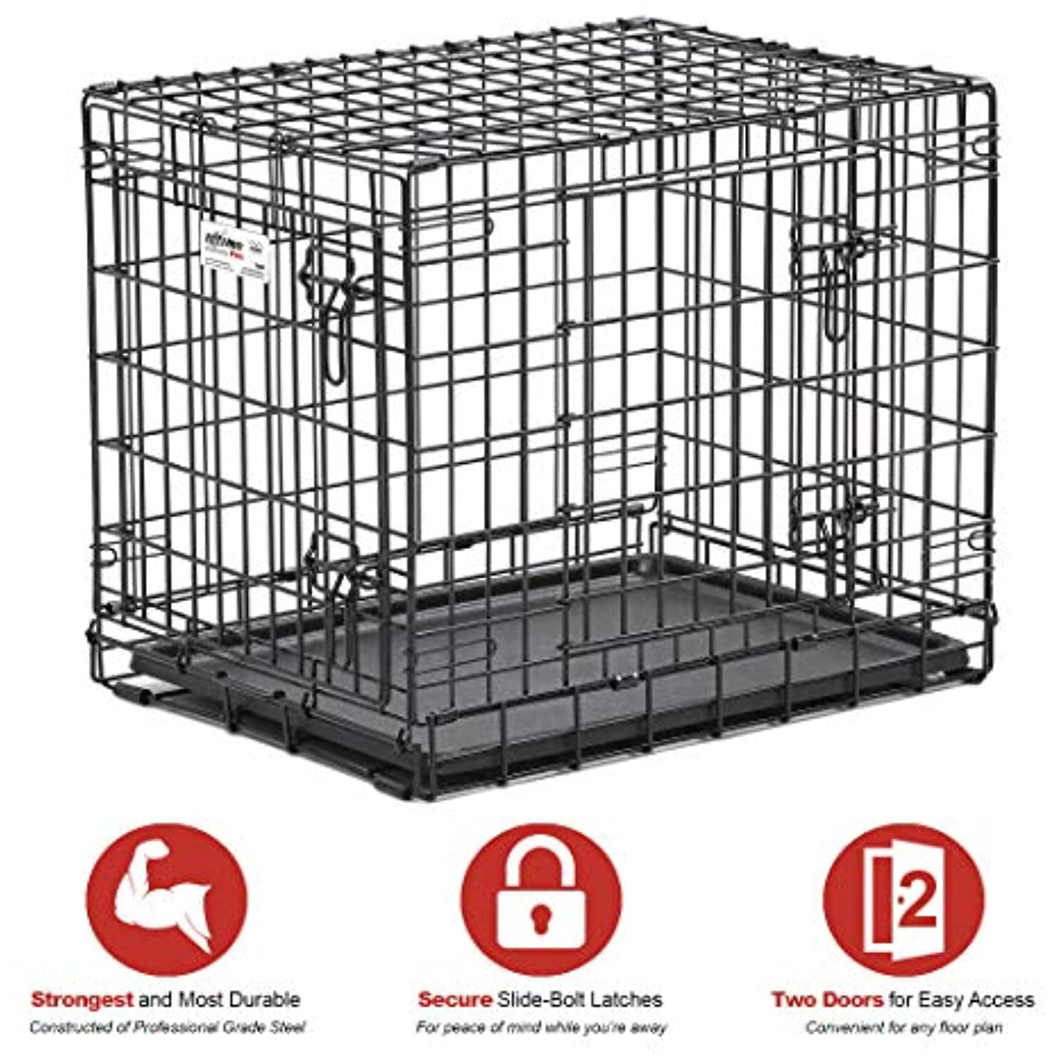 MidWest Ultima Tripl Door Crate 24in