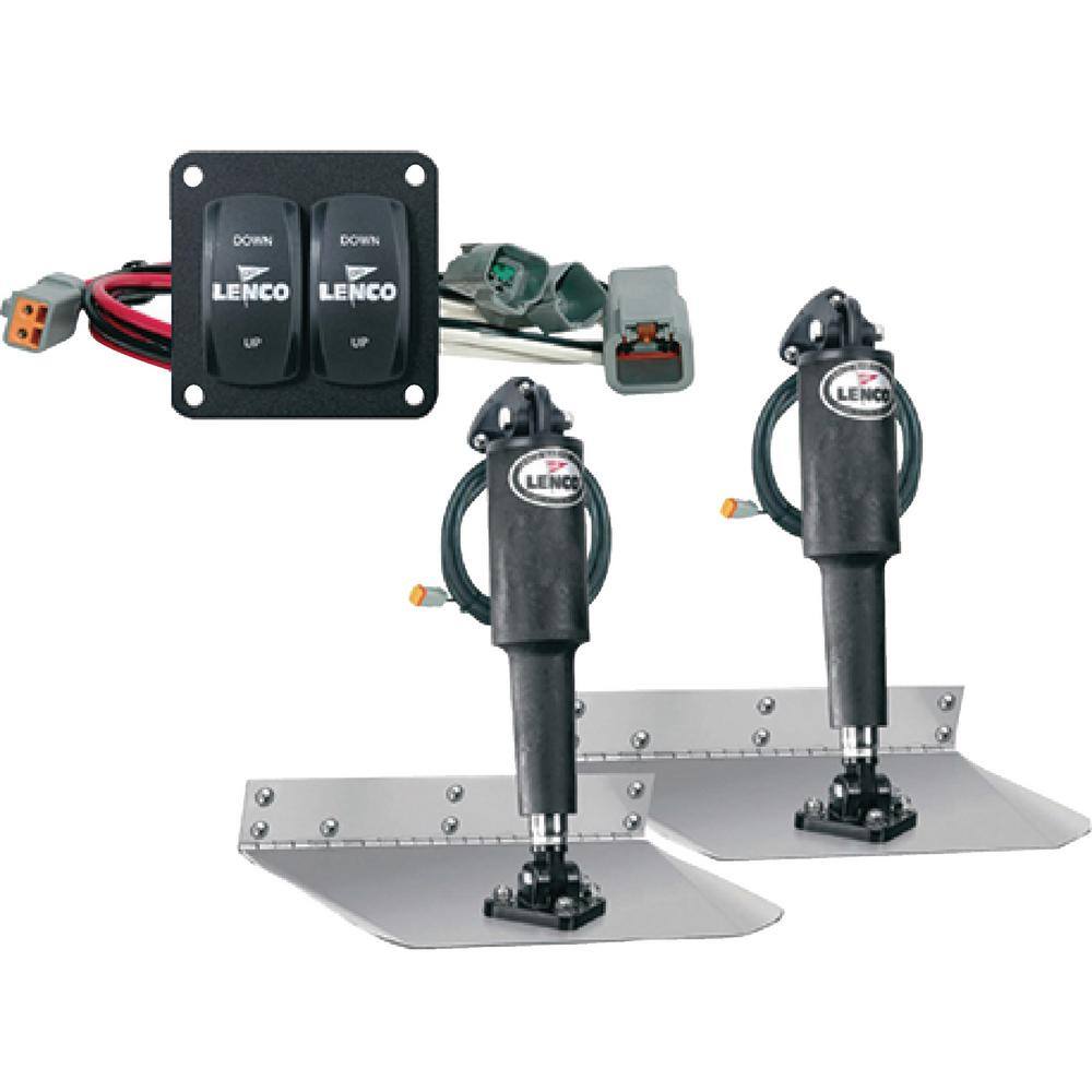 LENCO 15101-104 9 in. x 12 in. Std Tab Kit with Double Rocker Switch