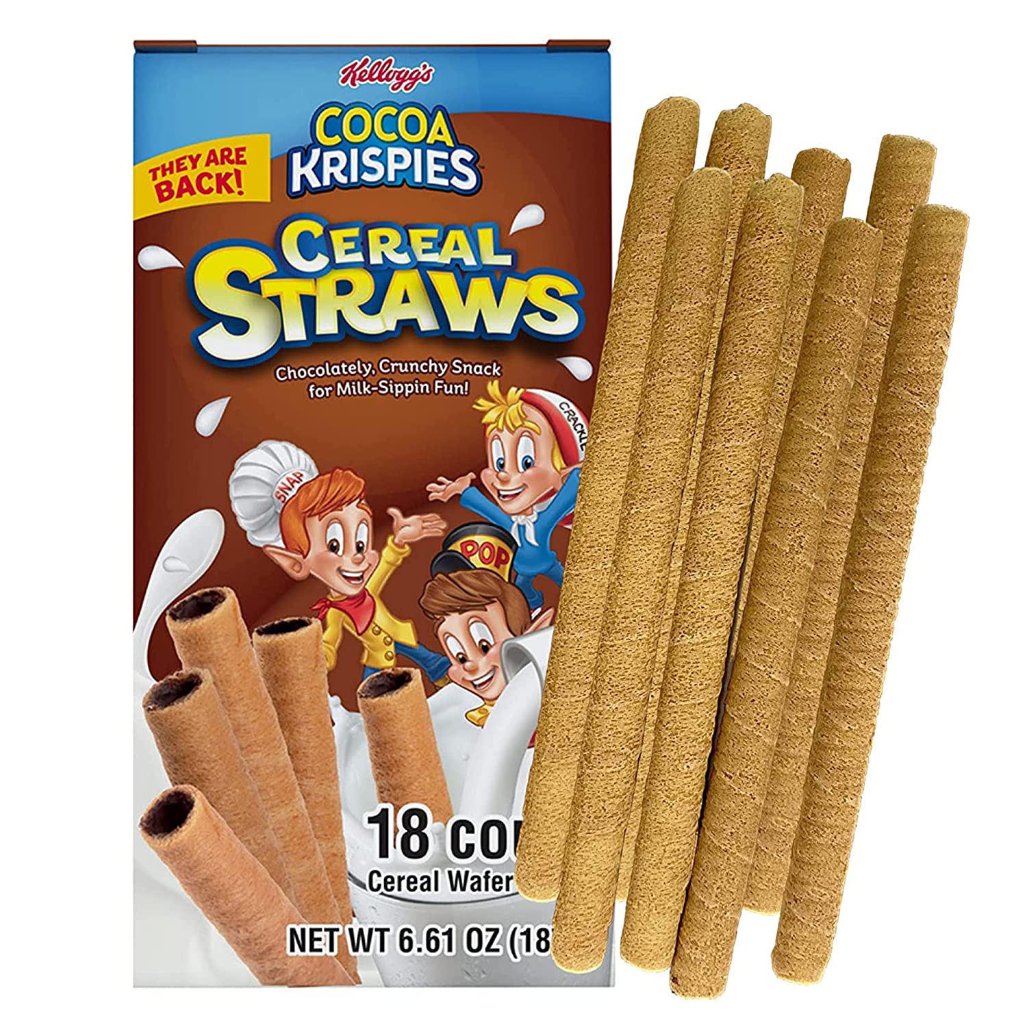 Galerie 2022 Kellogg-s Cereal Straws Cocoa Krispies Edible Breakfast