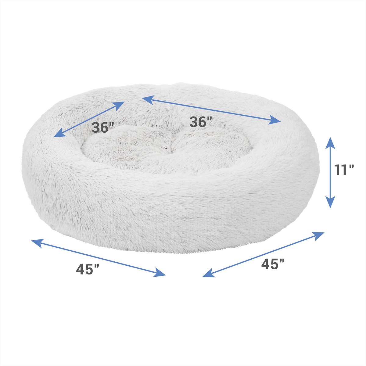 Frisco Eyelash Cat & Dog Bolster Bed. X-Large