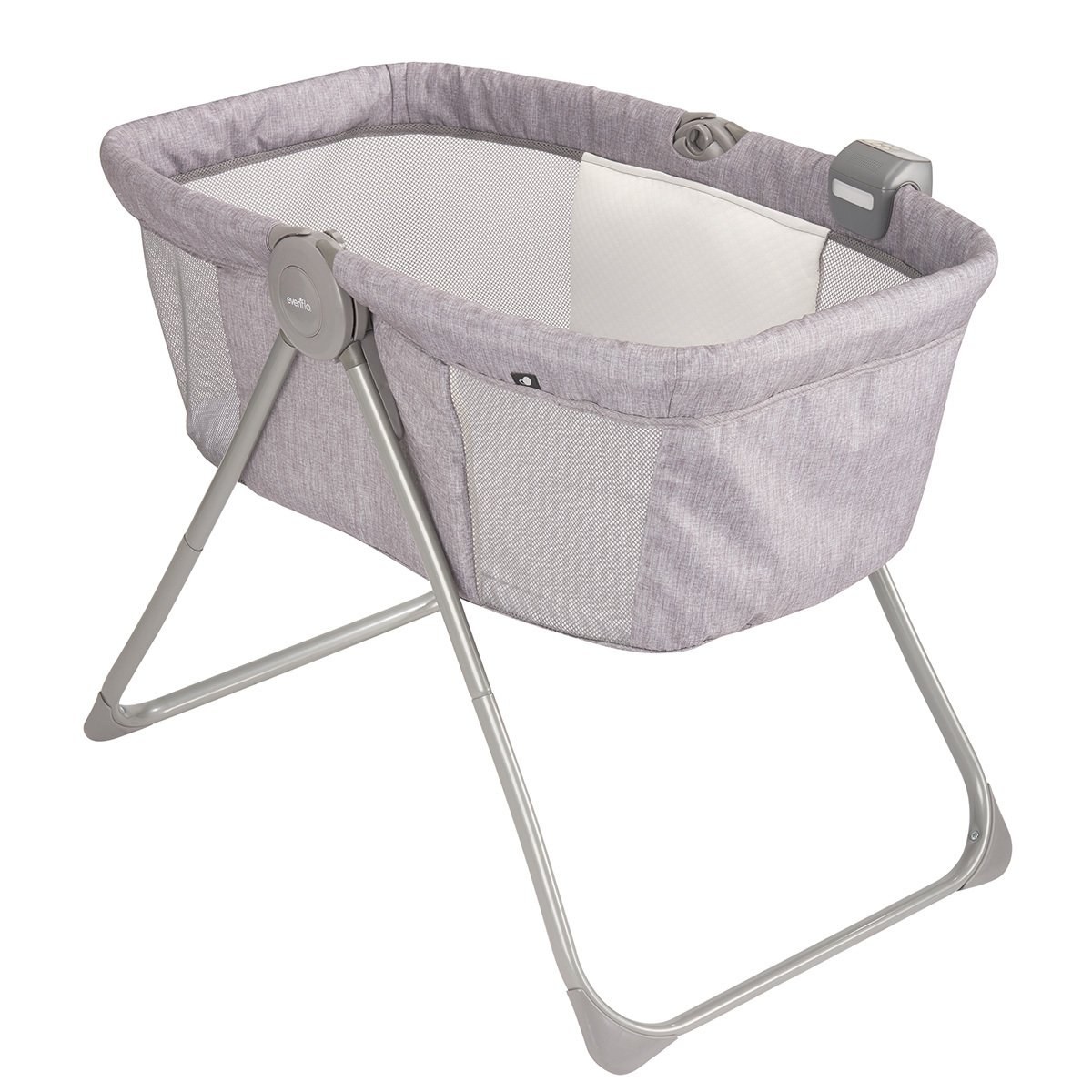 Evenflo Loft Portable Bassinet. Chevron Melange
