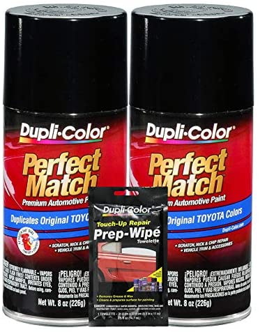 Dupli-Color Black (Metallic) Exact-Match Automotive Paint