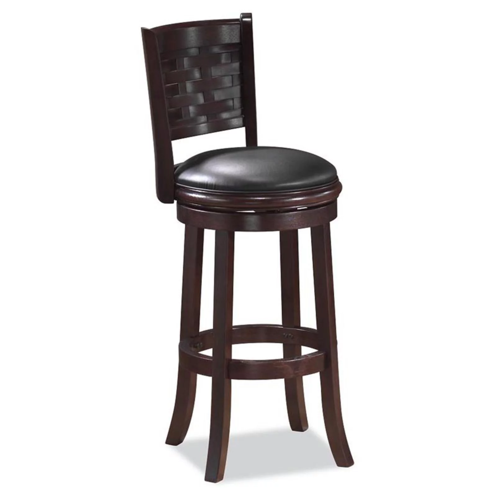 Boraam Sumatra 24″ Swivel Counter Stool. Black