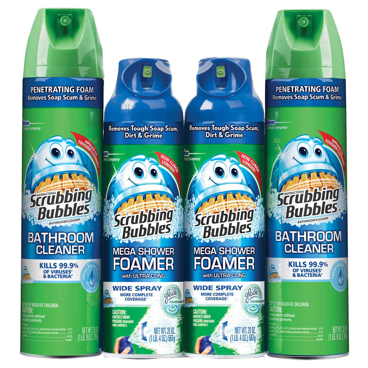 Scrubbing Bubbles Combo Pack. 90 Ounce
