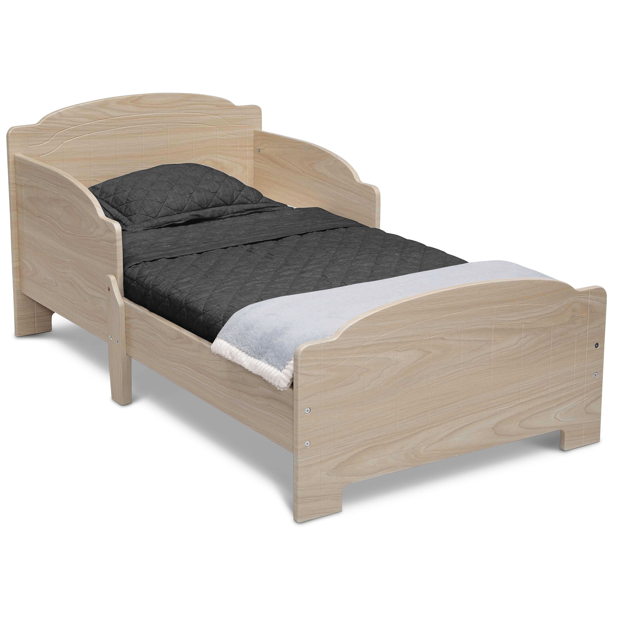 Delta Children Newport Wood Toddler Bed. Natural