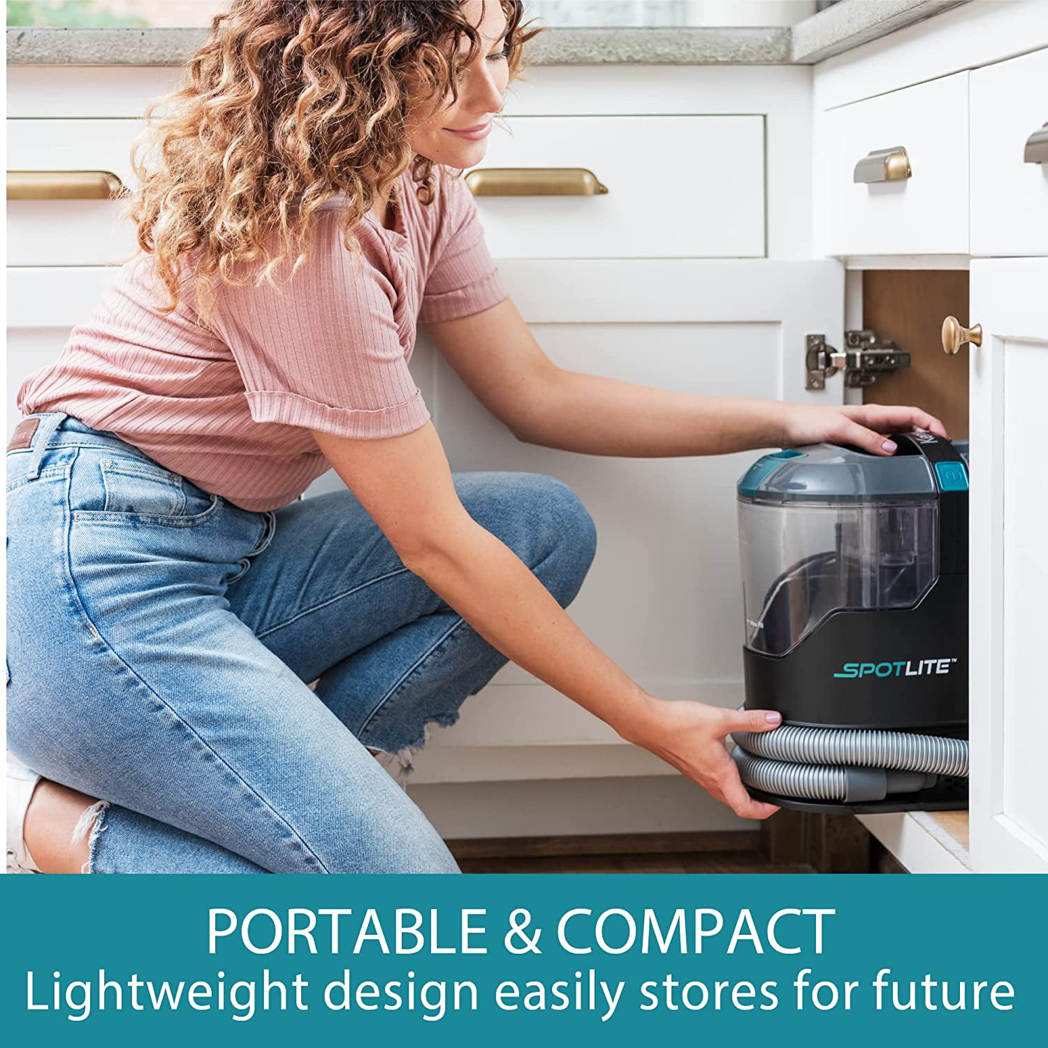 Kenmore KW2001 Portable Carpet Spot Cleaner & Pet Stain Vacuum. Gray