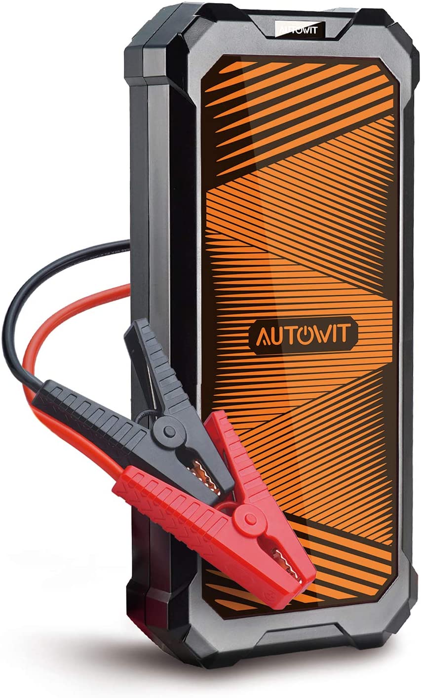 Autowit SuperCap 2 Portable Car Jump Starter (Up to 5.0L Gas. 3.5L Diesel Engine) 12V Battery-Less Super Capacitor Jump Starter