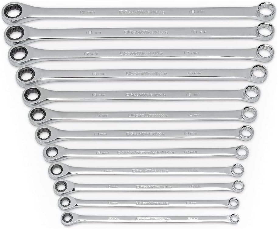 GEARWRENCH 12 Pc. Gearbox XL Ratcheting Wrench Set. Metric - 85988