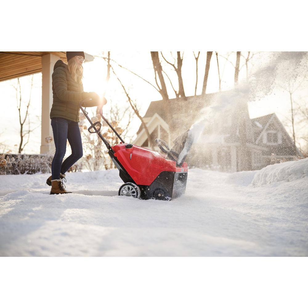 Troy-Bilt Squall 123R Squall 21 in. 123 cc Single-Stage Gas Snow Blower with E-Z Chute Control