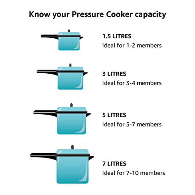 Hawkins HA22L Aluminum Classic Pressure Cooker. 22-Liter