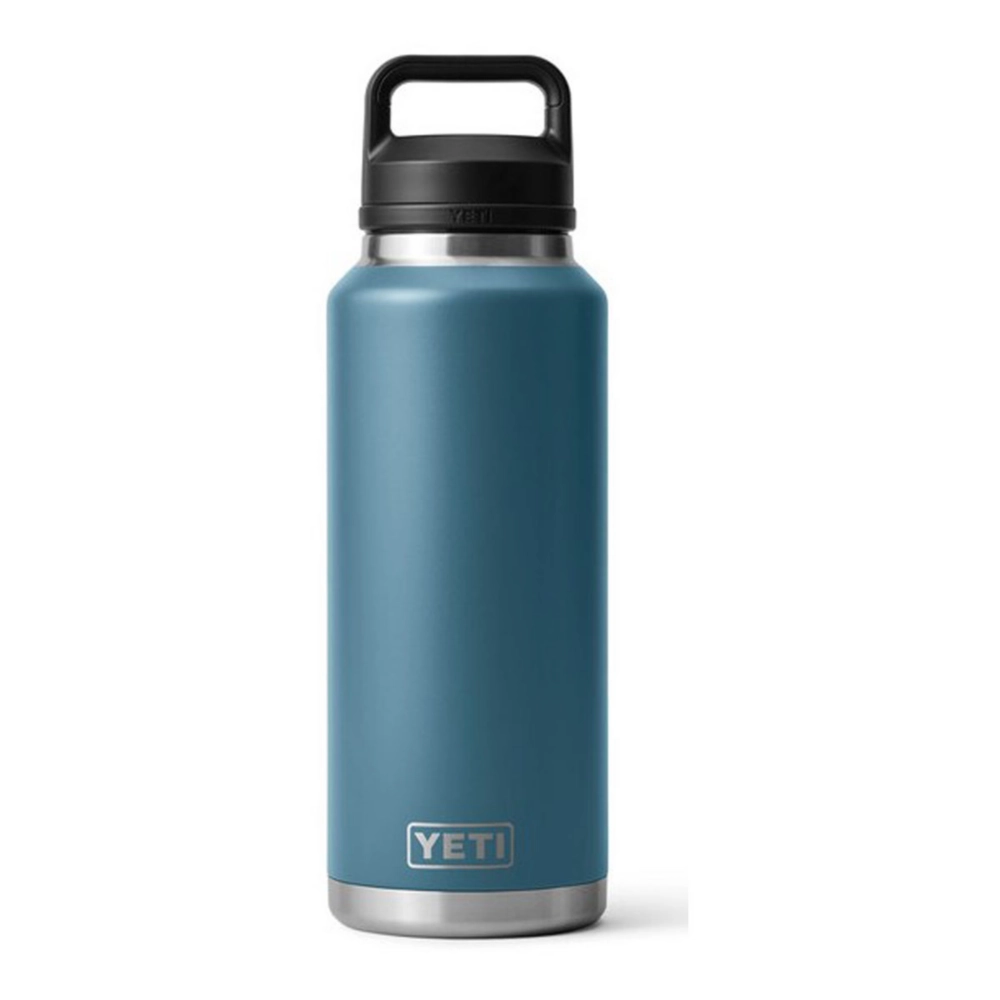 YETI Rambler 46 oz Bottle. Vacuum Insulated. Stainless Steel with Chug Cap. Nordic Blue