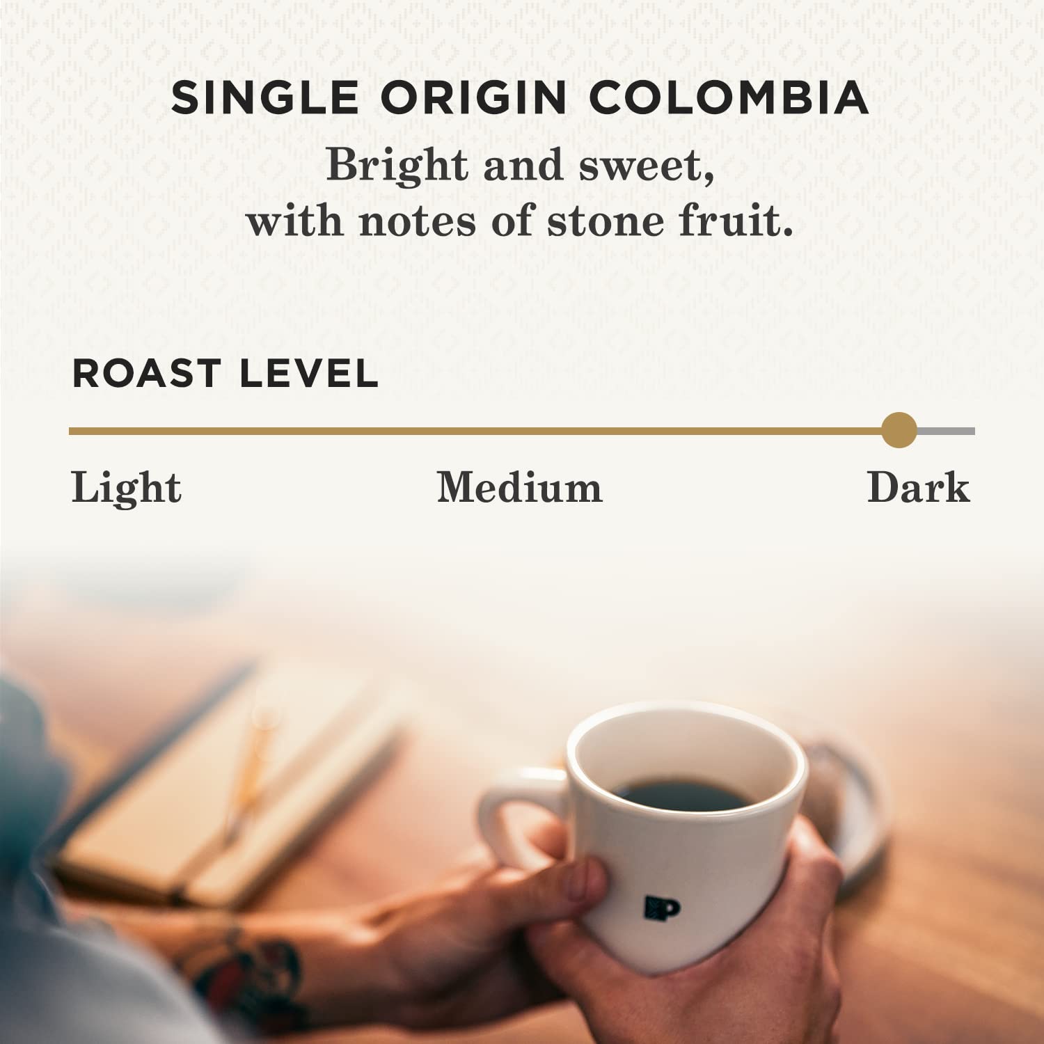 Peet-s Coffee Single Origin Colombia Ground 10.5 oz 6-pack