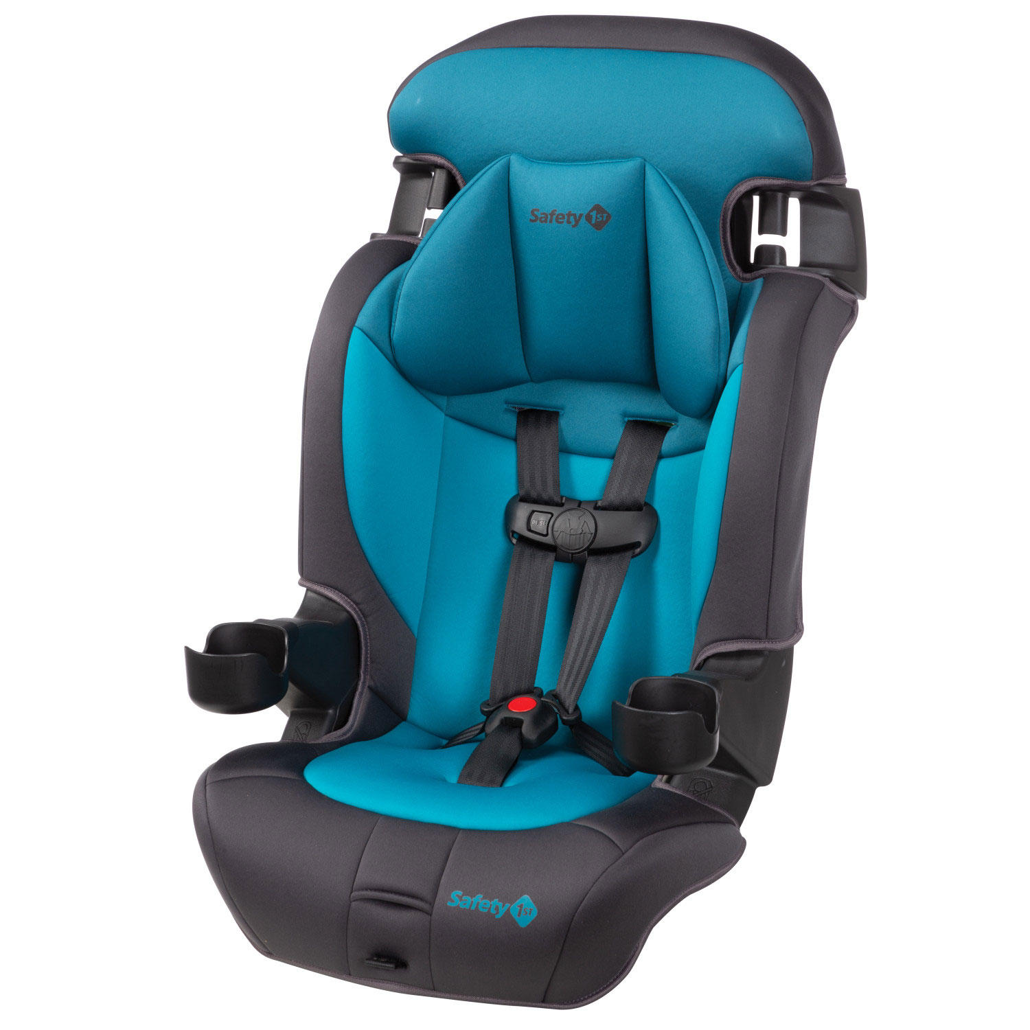 Safety 1st Grand 2-in-1 Booster Car Seat. Forward-Facing with Harness. 30-65 pounds and Belt-Positioning Booster. 40-120 pounds. Capri Teal