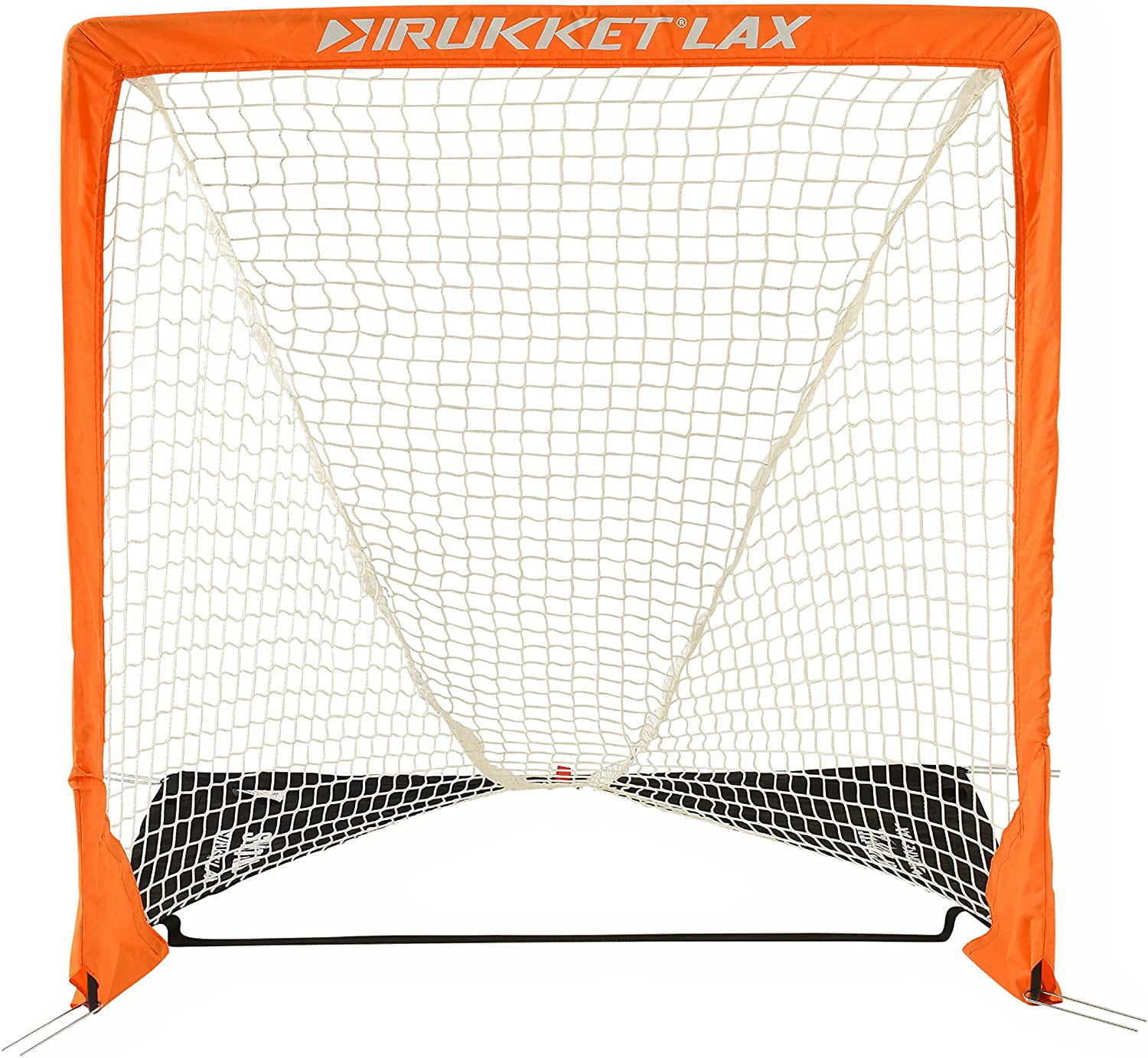 Rukket Sports SPDR Steel Portable Lacrosse Goal. Ultra Strong Pop up Lax Net (6ft x 6ft)