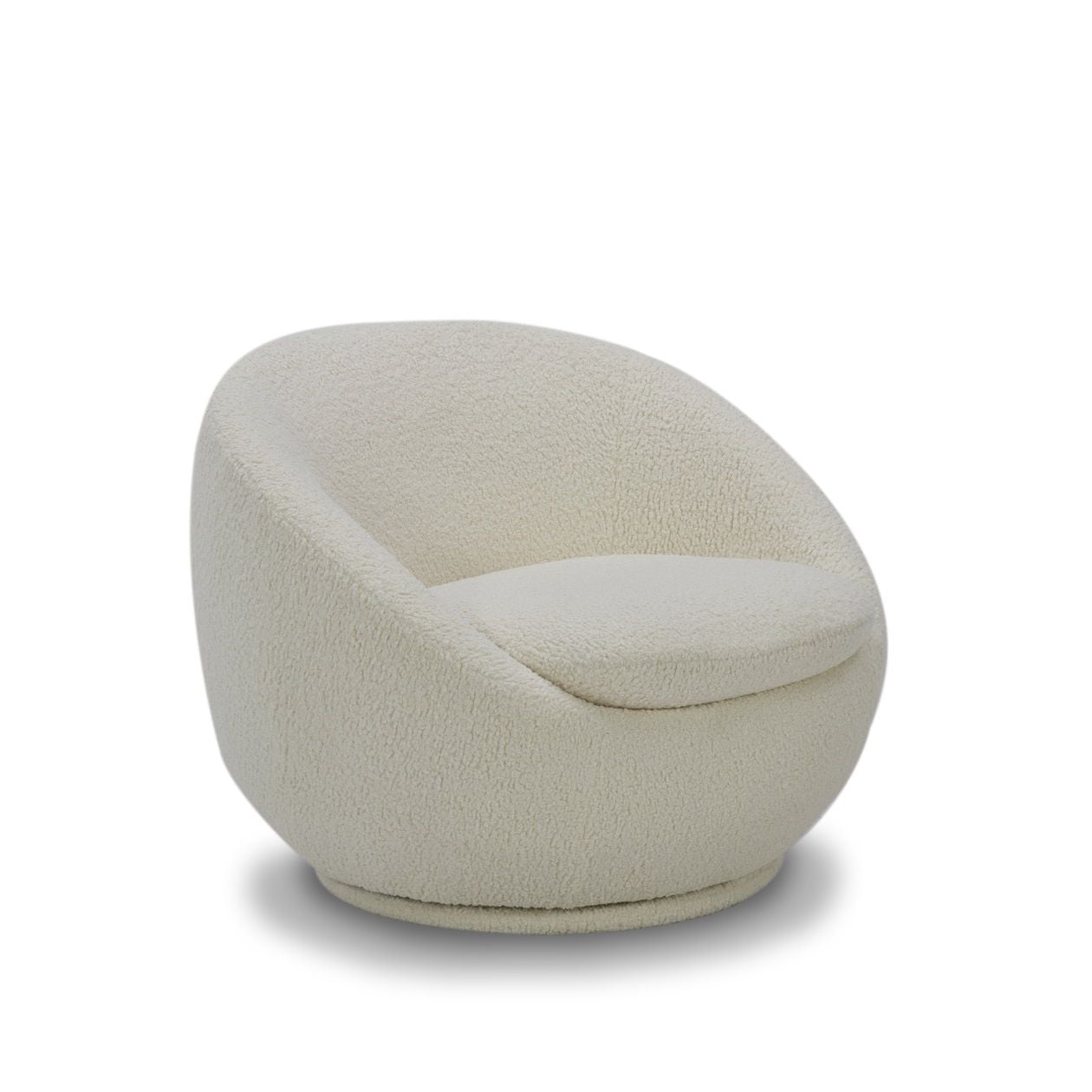 Better Homes and Gardens Mira Swivel Chair. Cream